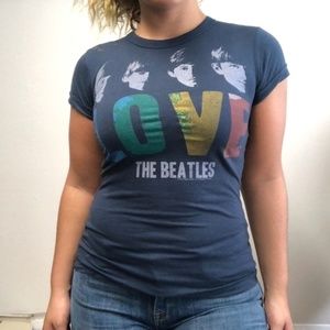 The Beatles Short Sleeve Graphic Band Tee  Size: S
